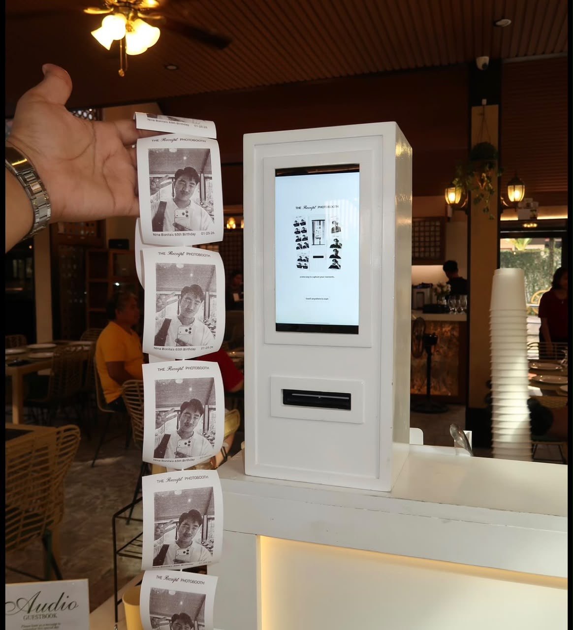 Receipt Photobooth